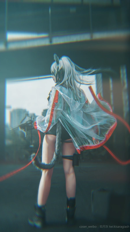 明日方舟 黑 - 如月灰