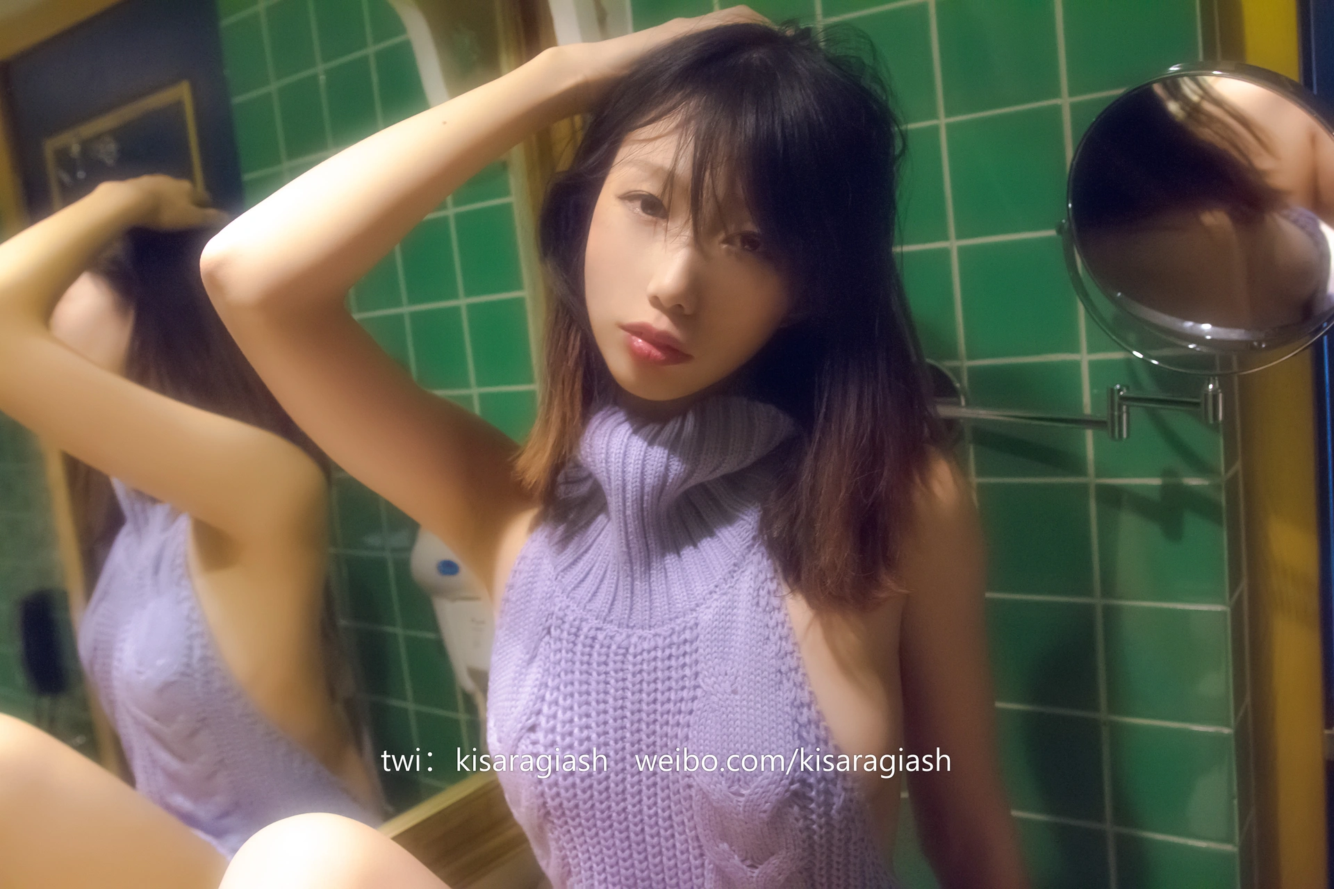 如月灰 - NO.12 漏背毛衣 3
